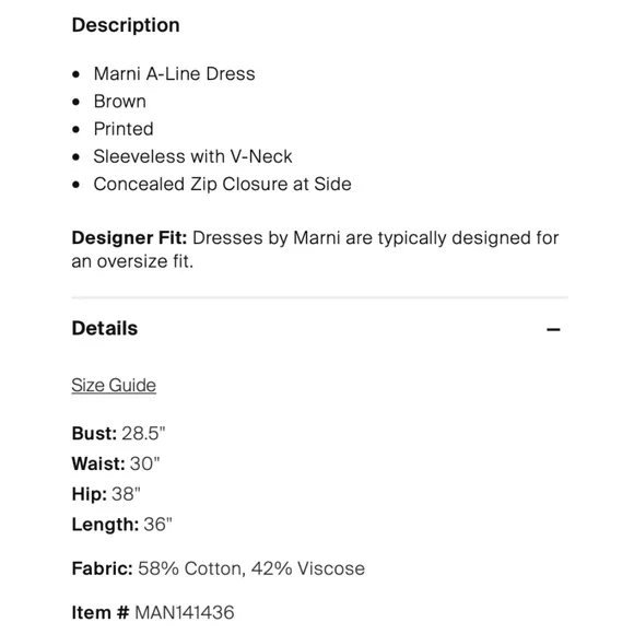 Marni A Line Dress - EUC! - Picture 4 of 9